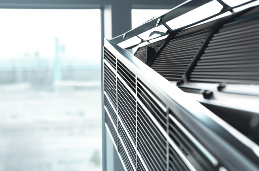 Generate a high-quality, relevant image prompt for an article about: How To Reduce Window AC Noise: