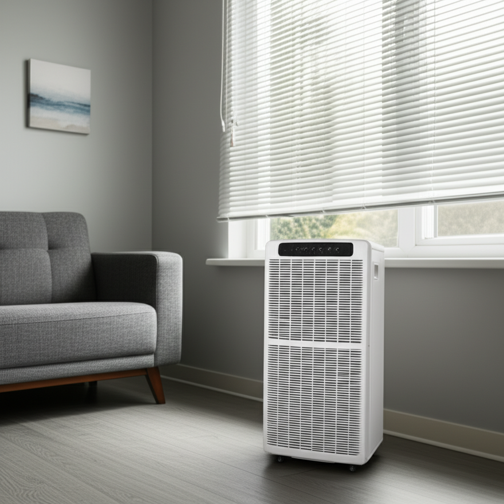 Generate a high-quality, relevant image prompt for an article about: Can Window AC Be Used Without W