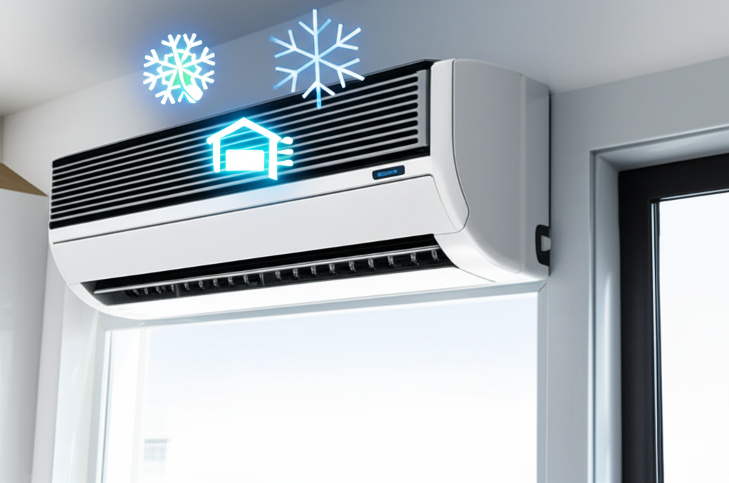 Generate a high-quality, relevant image prompt for an article about: What BTU Window AC Do I Need: V