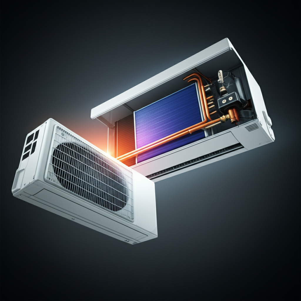 Generate a high-quality, relevant image prompt for an article about: How Mini Split Air Conditioners