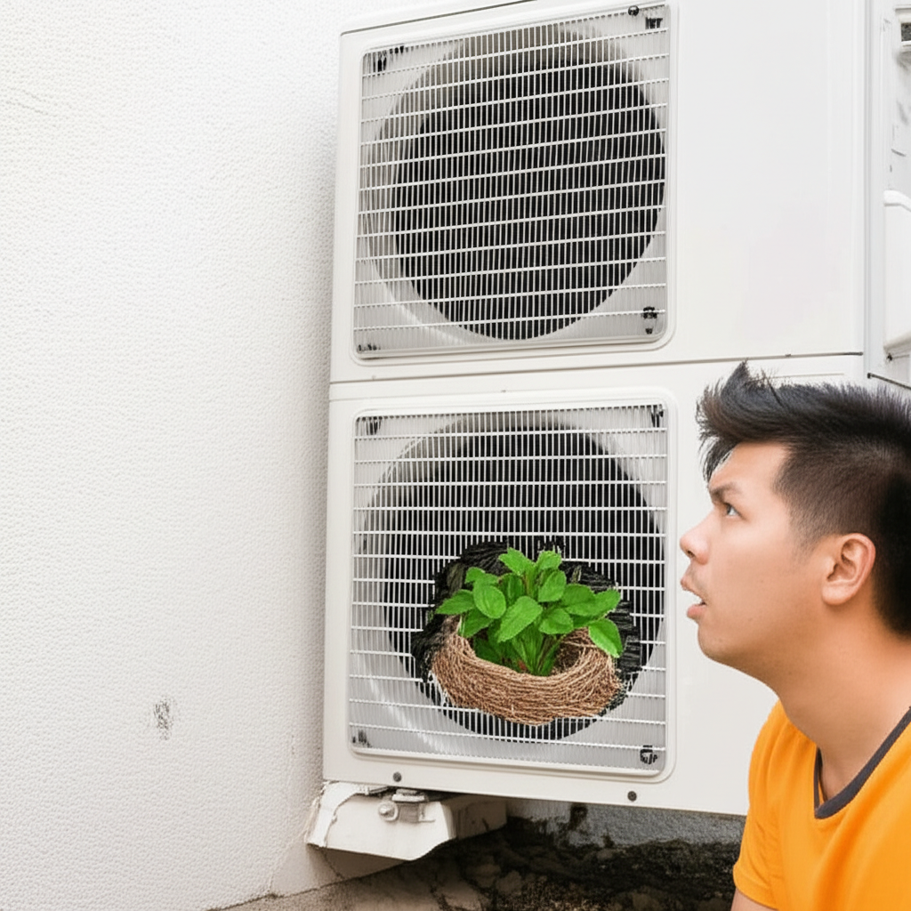 Generate a high-quality, relevant image prompt for an article about: Why Mini Split Not Cooling: Sho
