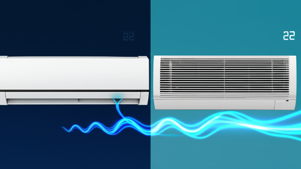 Generate a high-quality, relevant image prompt for an article about: Inverter vs Non Inverter Mini S