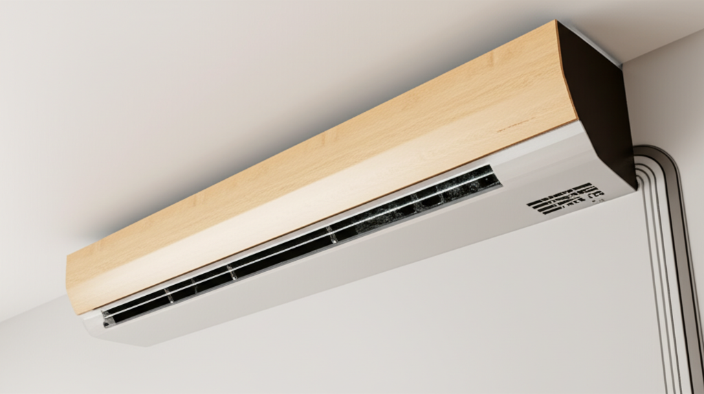 Generate a high-quality, relevant image prompt for an article about: How To Hide Mini Split Pipes: B