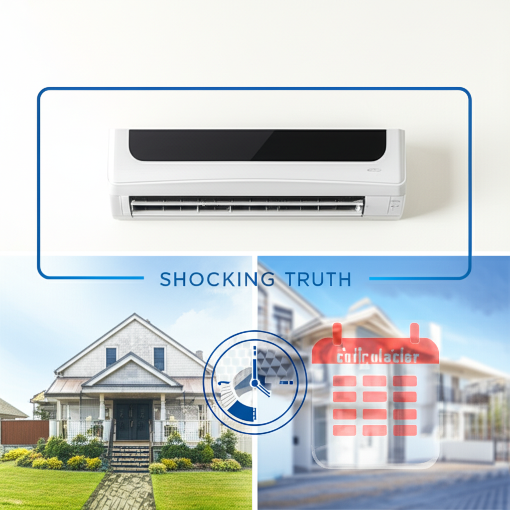 Generate a high-quality, relevant image prompt for an article about: How Long Mini Split Units Last: