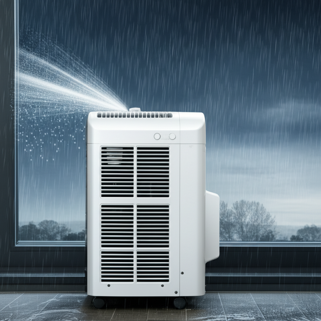 Generate a high-quality, relevant image prompt for an article about: How To Prevent Rain Entering Po