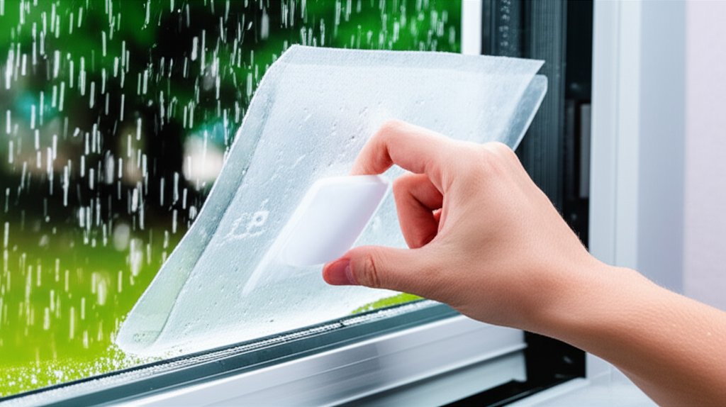 Generate a high-quality, relevant image prompt for an article about: How To Prevent Rain Entering Po