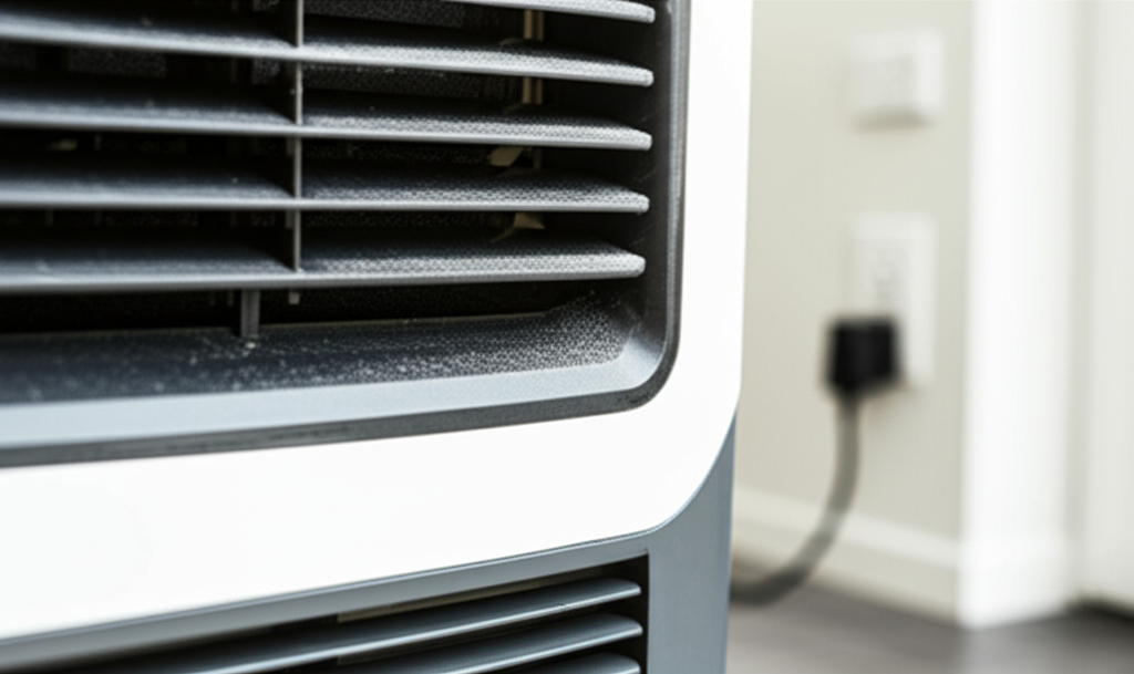 Generate a high-quality, relevant image prompt for an article about: How To Vent Air Cooler For Maxi