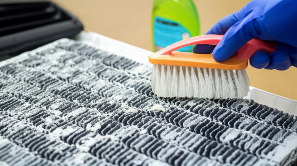 Generate a high-quality, relevant image prompt for an article about: How To Remove Mineral Deposits