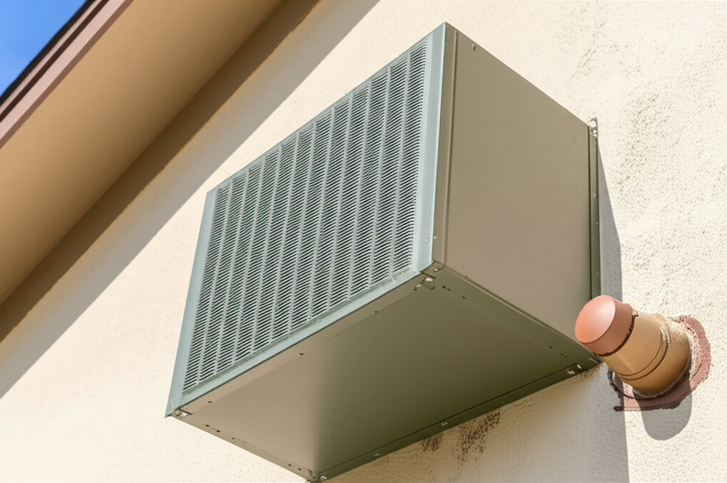 Generate a high-quality, relevant image prompt for an article about: Best Way To Vent Evaporative Co
