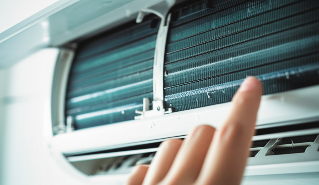 Generate a high-quality, relevant image prompt for an article about: How To Fix AC Low Cooling Probl