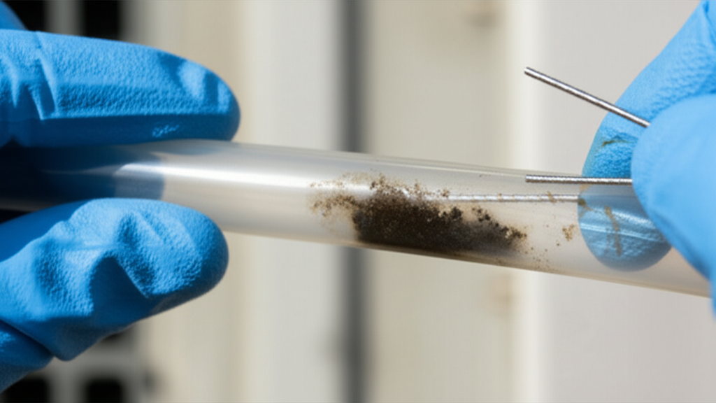 Generate a high-quality, relevant image prompt for an article about: How To Clean AC Drainage Pipe: