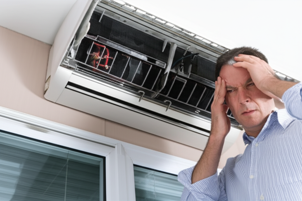 Generate a high-quality, relevant image prompt for an article about: How To Fix AC Fan Not Running: