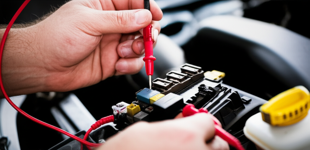 Generate a high-quality, relevant image prompt for an article about: How to Test AC Blower Relay: Be
