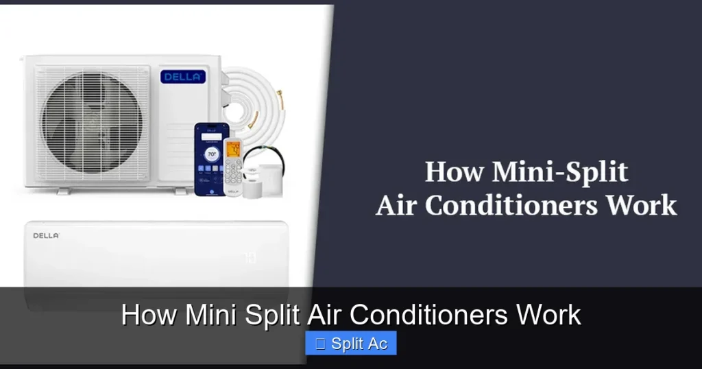 How Mini Split Air Conditioners Work