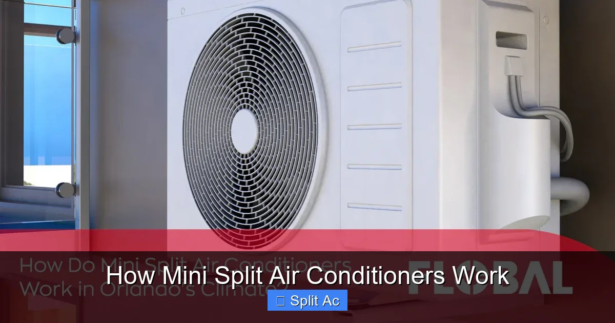 How Mini Split Air Conditioners Work