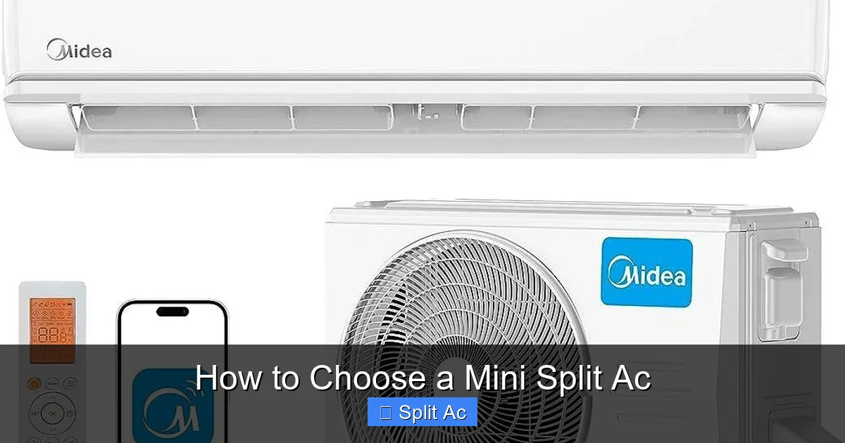 How to Choose a Mini Split Ac