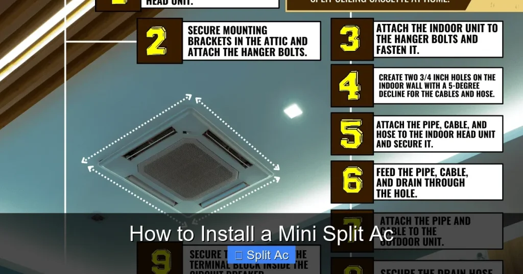 How to Install a Mini Split Ac