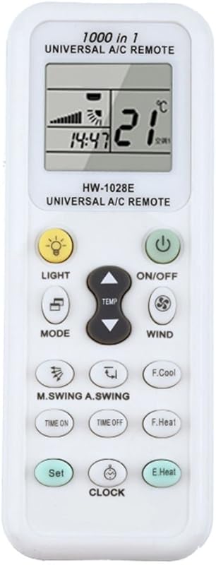 Universal LCD Air Conditioner Remote Control for Mitsubishi, Toshiba, 