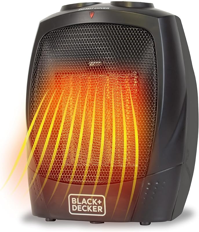 Portable Space Heater with Carry Handle for Easy Transport and Indoor 