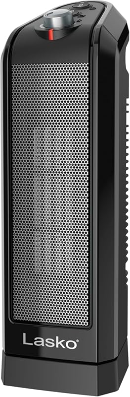 Lasko CT14650 Small Portable 1500W Oscillating Electric Ceramic Space 