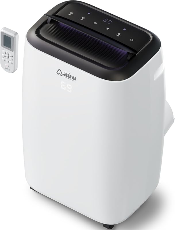AIRO COMFORT 12,000 BTU Portable Air Conditioner for Rooms Up to 550 s