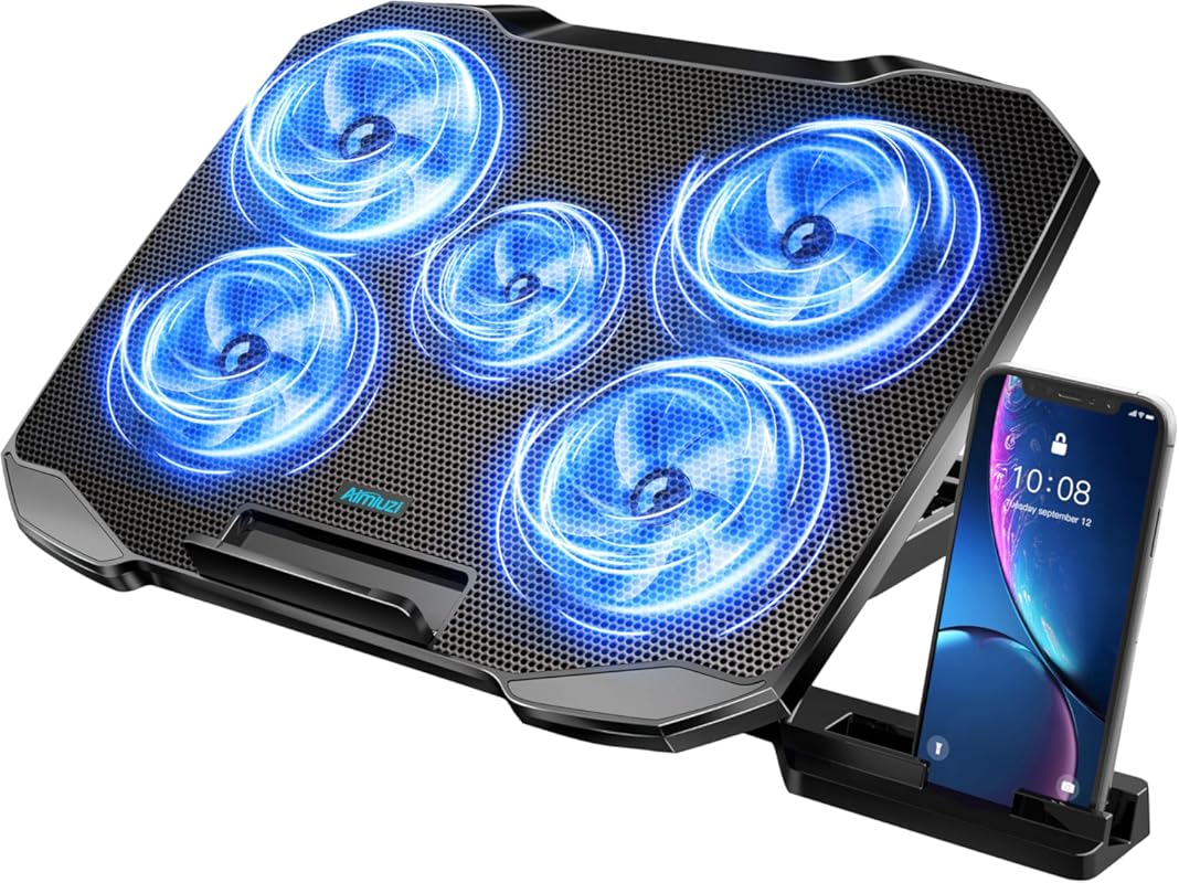Laptop Cooling Pad Laptop Cooler Stand, Laptop Fan Cooling Pad for 12