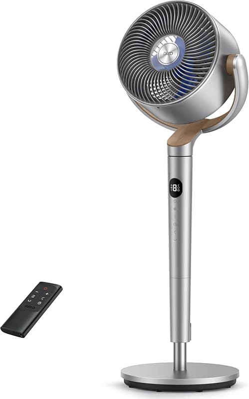 Dreo Fan for Bedroom, 120°+120°Omni-directional Oscillating Fan, DC Mo