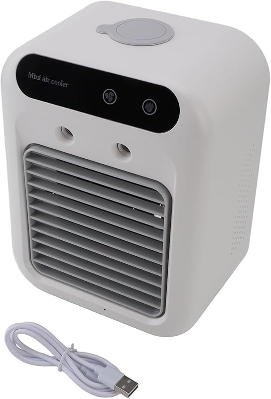 NOENNULL Compact Portable Air Conditioner Fan with 500ml Water Tank