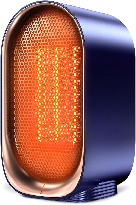 Space Heater, Portable Small Heaters for Indoor Use, Electric Desk Hea