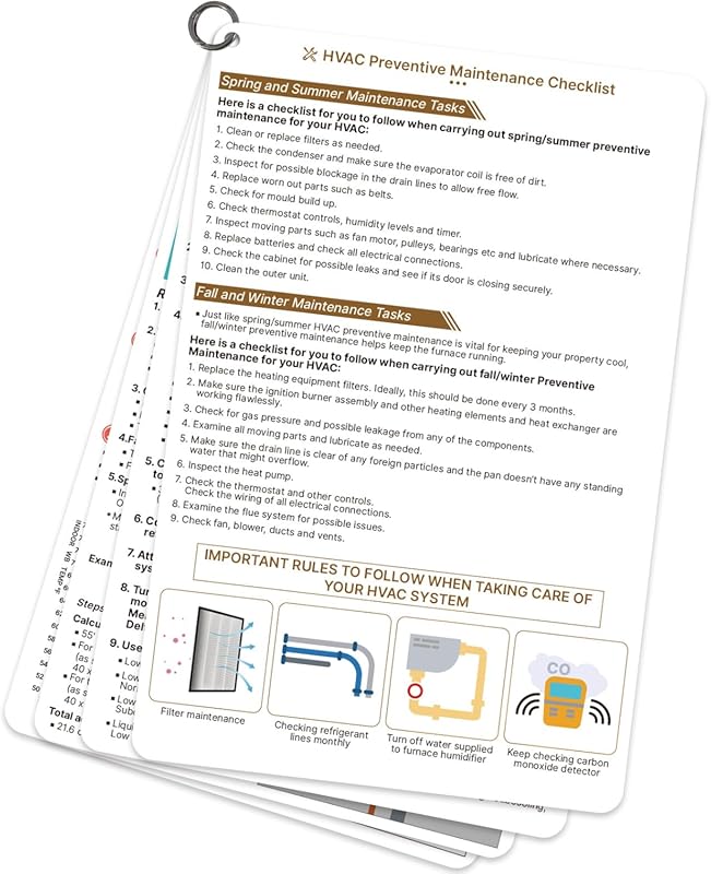 OCQOTAT HVAC Quick Reference Cards, Refrigerant Charging and Troublesh