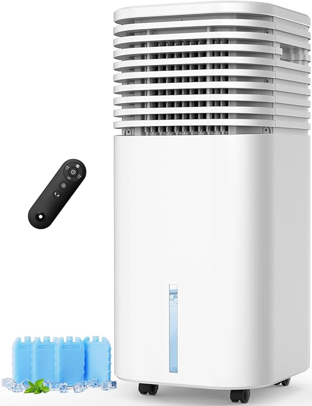 Portable Windowless Air Conditioner with Timer and Large Water Tank fo