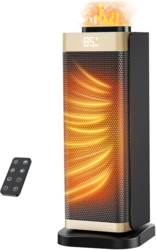 Staholz Portable Space Heater with Humidifier: Quiet, Safe Heating for