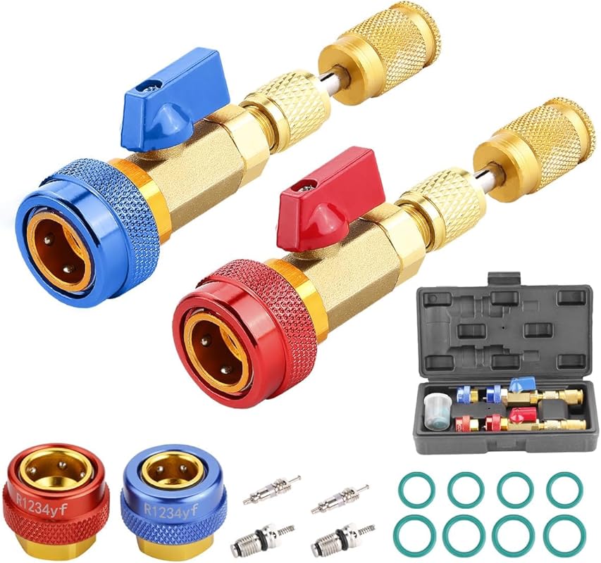 Automotive AC Valve Core Remover Tool for R134a, R1234yf, and Standard