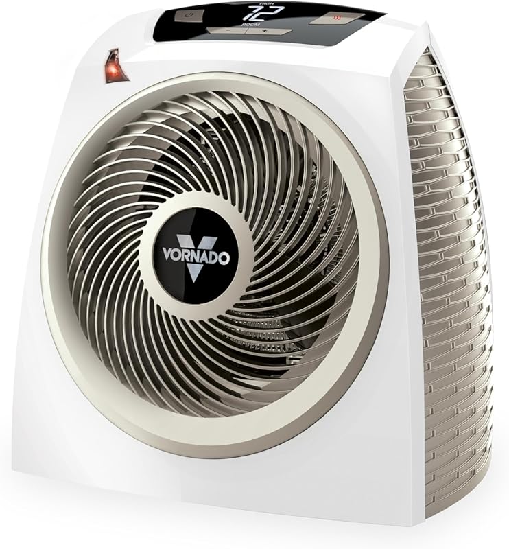 Vornado AVH10 Space Heater with Digital Thermostat and Fan-Only Mode f