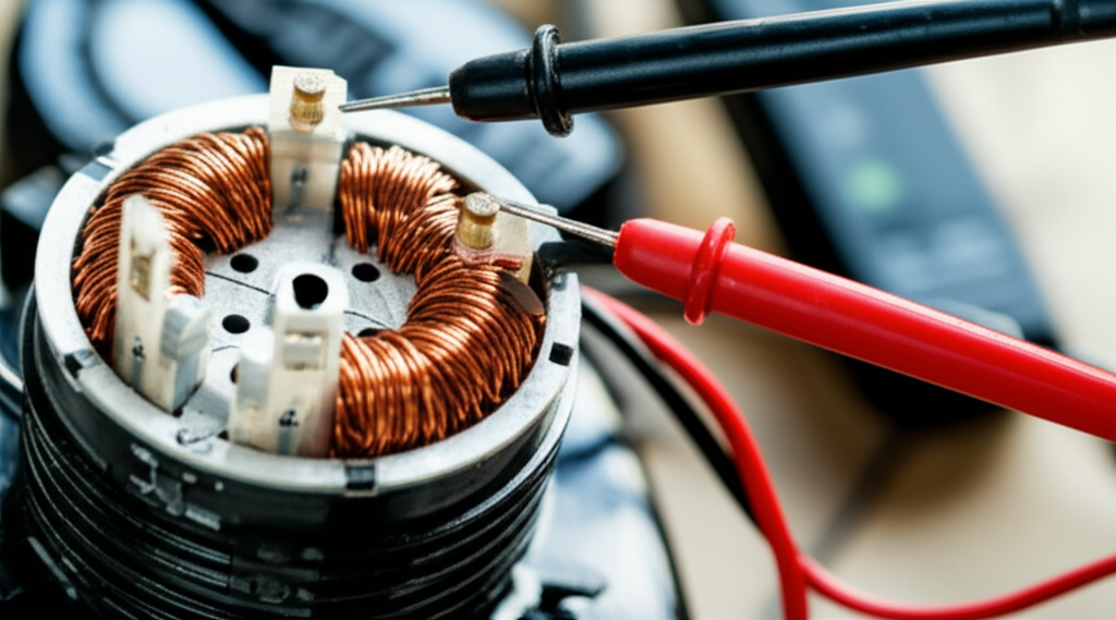 Generate a high-quality, relevant image prompt for an article about: Test Portable AC Compressor Win