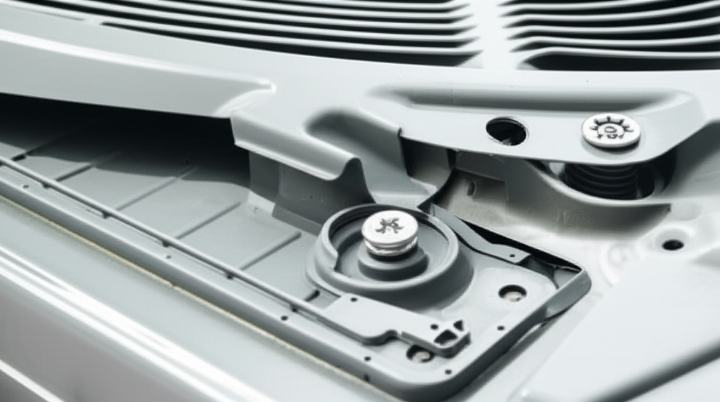 Generate a high-quality, relevant image prompt for an article about: Fix AC Rattling Noise: Effortle
