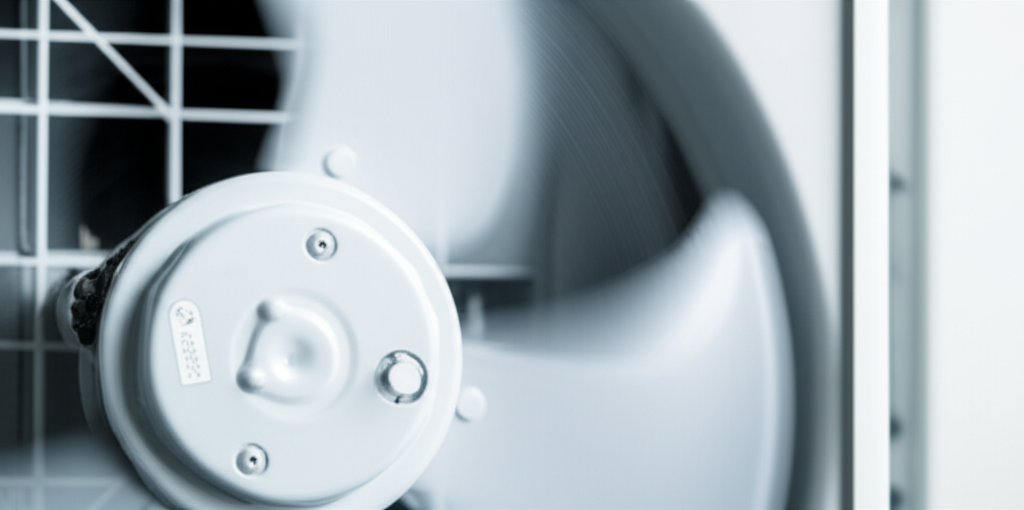 Generate a high-quality, relevant image prompt for an article about: Fix AC Fan Wobbling: Effortless