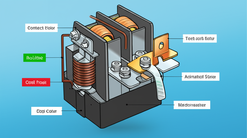 Generate a high-quality, relevant image prompt for an article about: Test AC Contactor: Effortless G