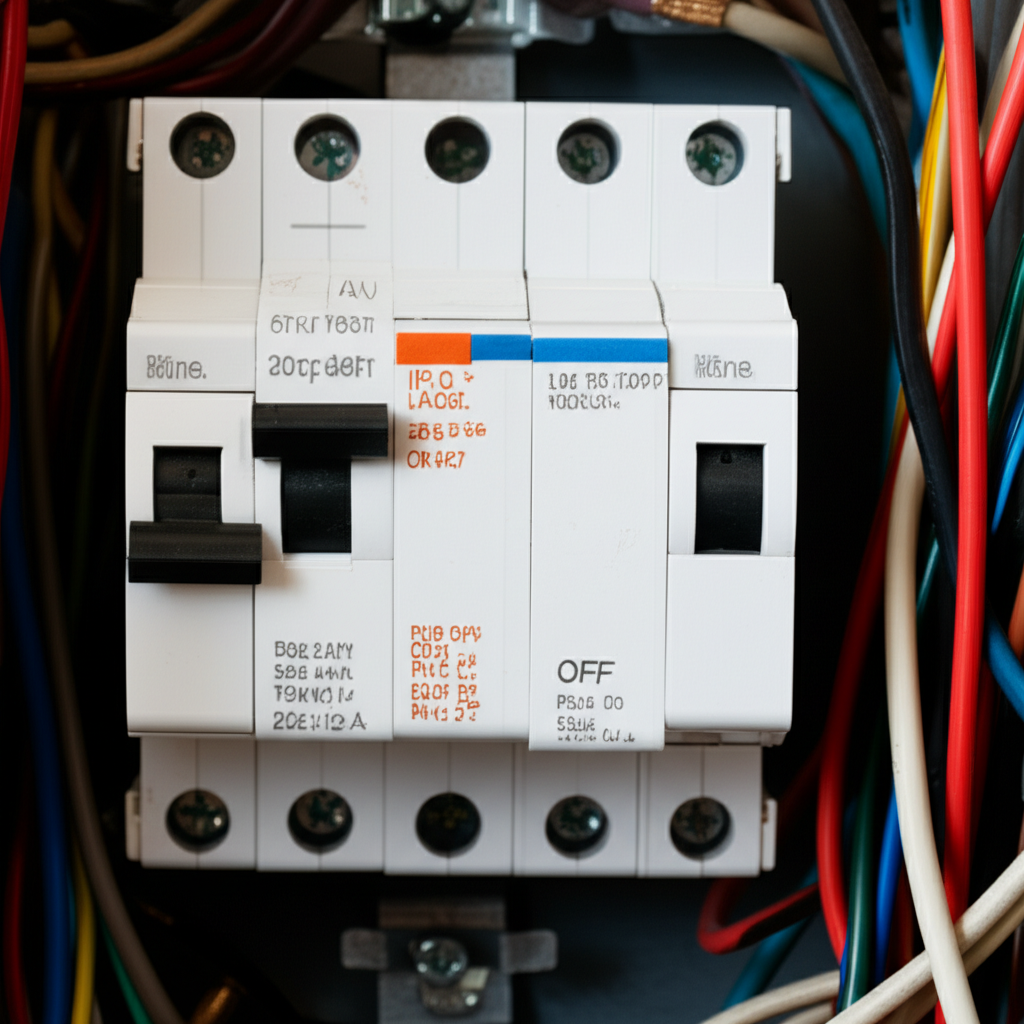 Generate a high-quality, relevant image prompt for an article about: Fix AC Tripping Breaker: Effort