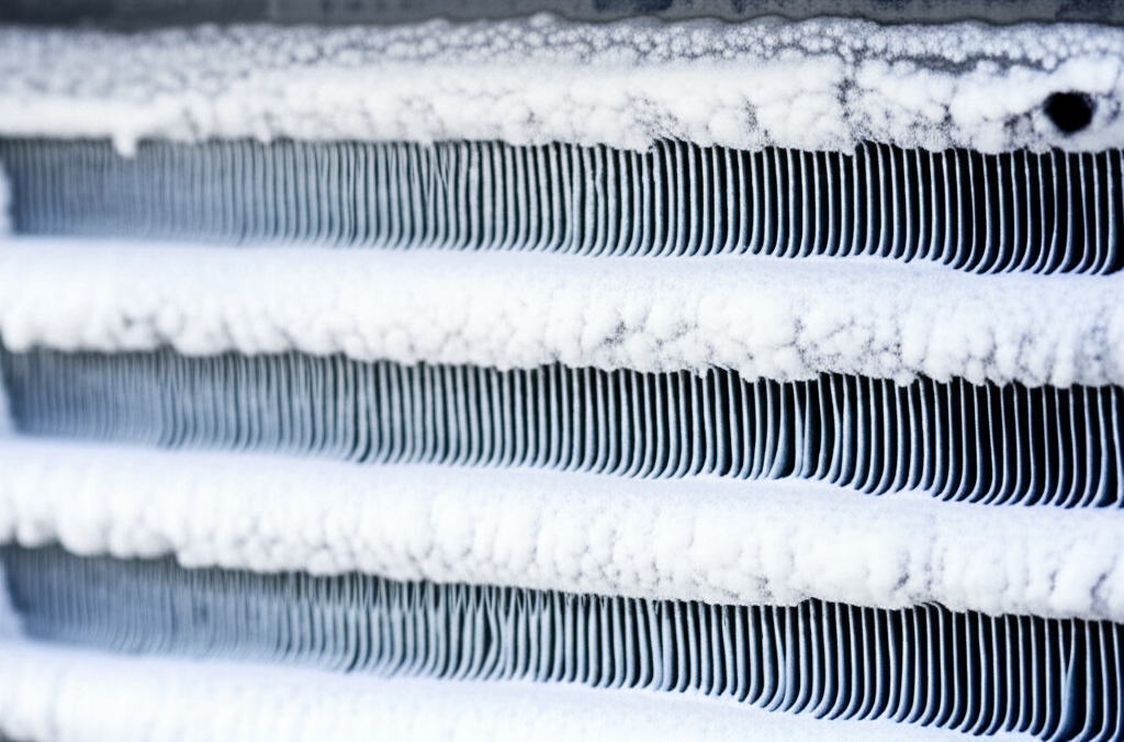 Generate a high-quality, relevant image prompt for an article about: Defrost AC Coil: Effortless Gui