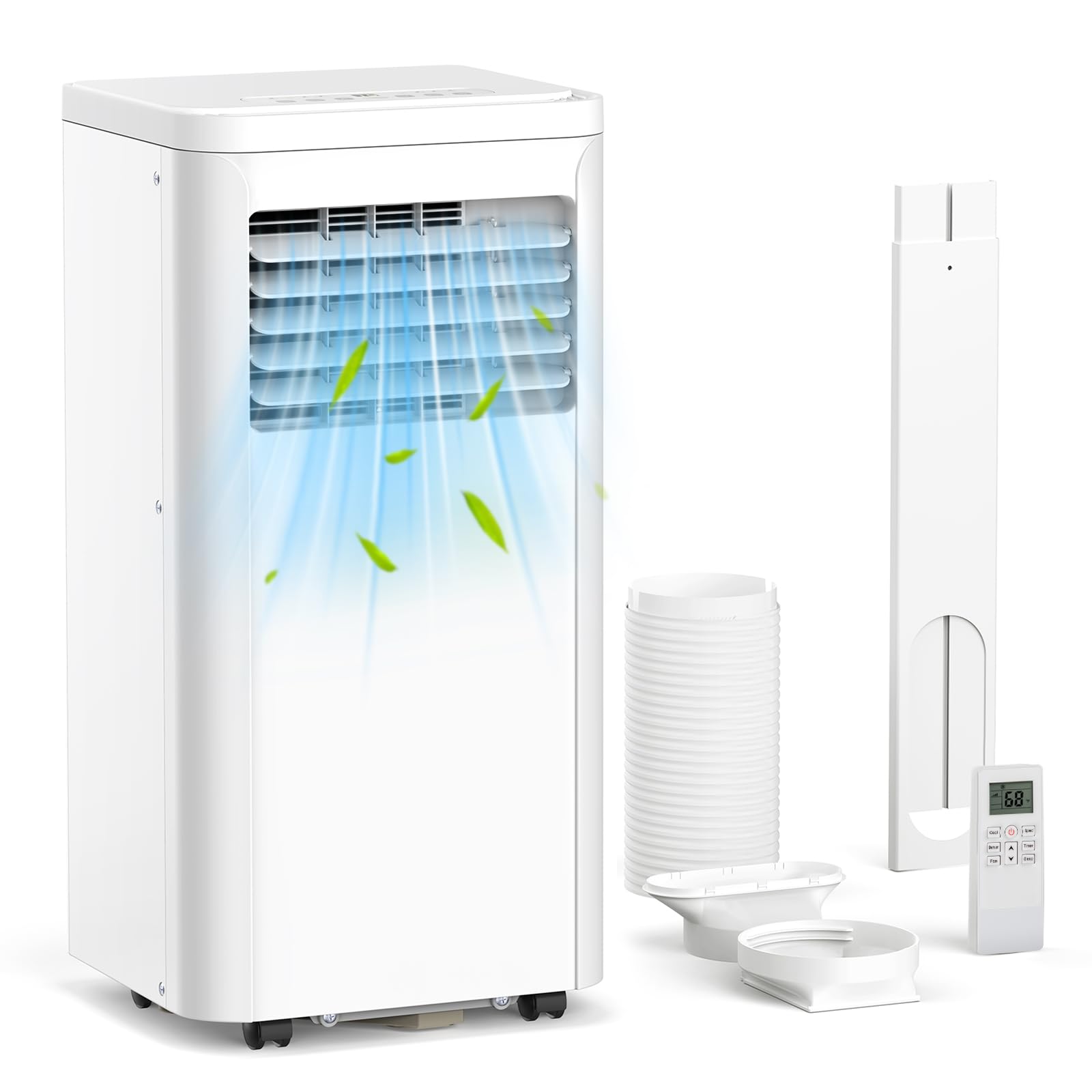 ZAFRO 10000 BTU Portable Air Conditioners for Room up 450 Sq. Ft Portable Ac Qui