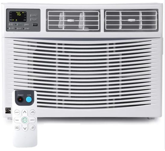 Kenmore KM8K-R 8,000 BTU Window Air Conditioner for Medium Rooms up to 350 Sq. F
