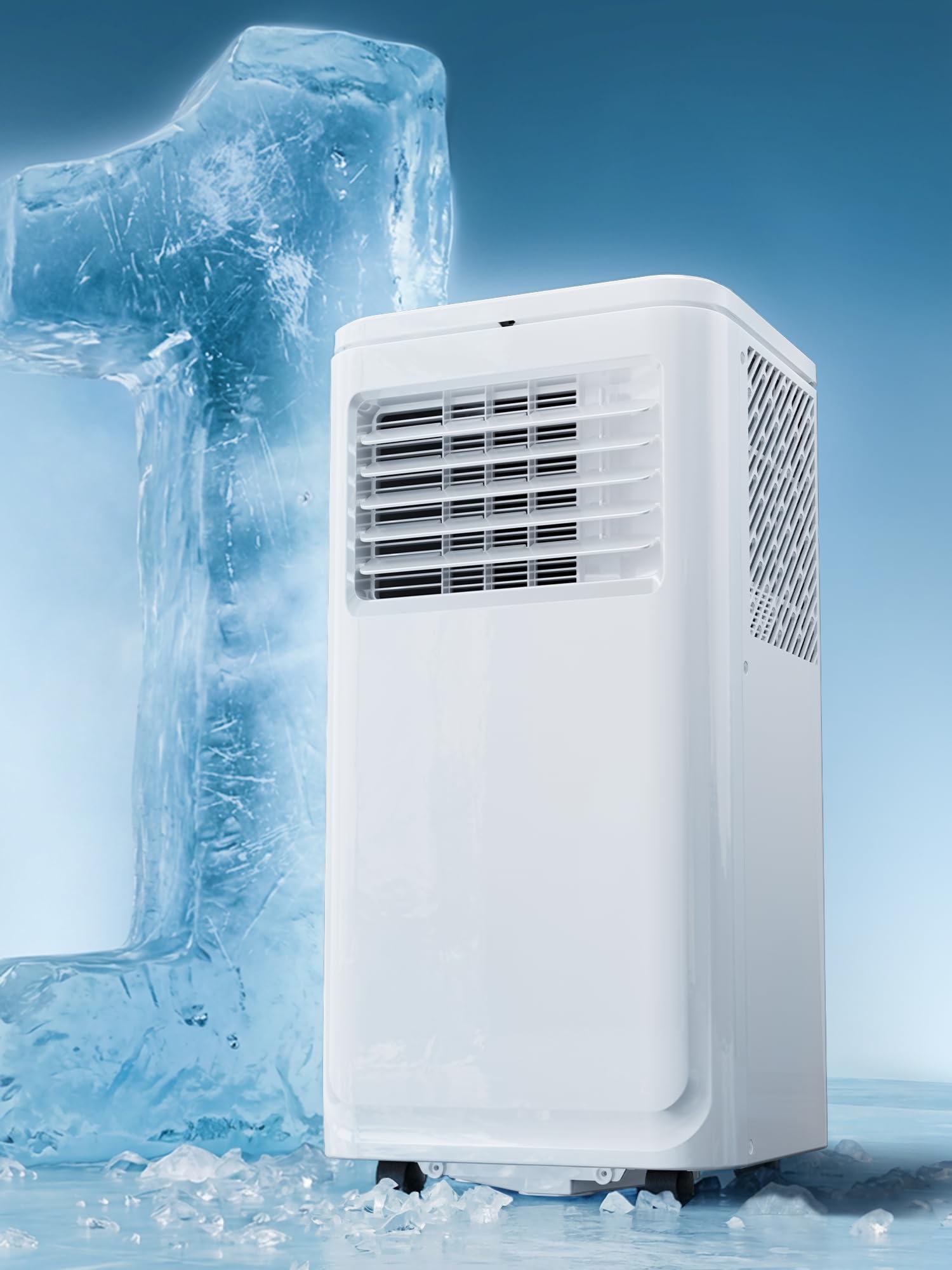MEPTY Portable Air Conditioners, 10000 BTU Portable AC Unit with Dehumidifier, S