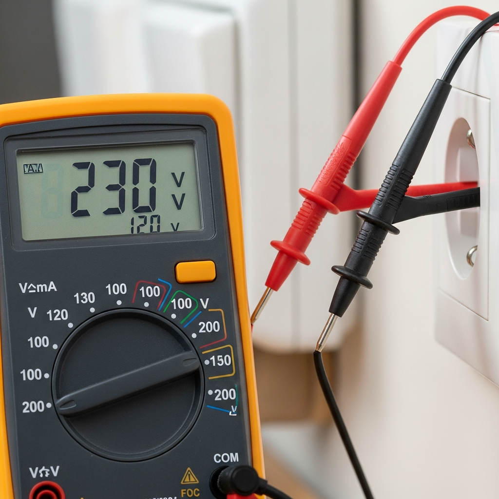 Generate a high-quality, relevant image prompt for an article about: Check AC Voltage: Easy Guide