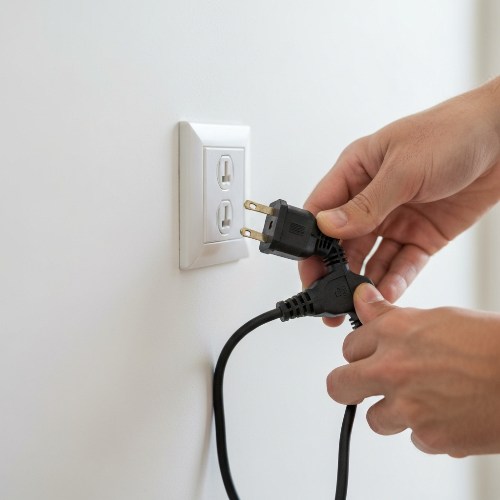 Generate a high-quality, relevant image prompt for an article about: Troubleshoot AC Not Turning On: