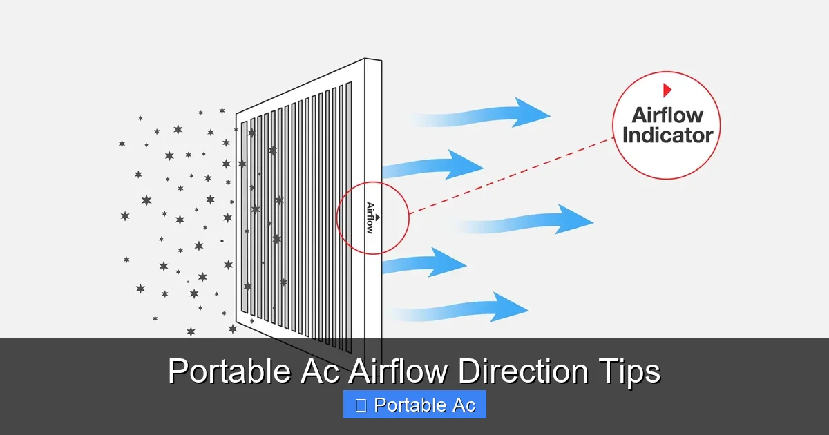 Portable Ac Airflow Direction Tips
