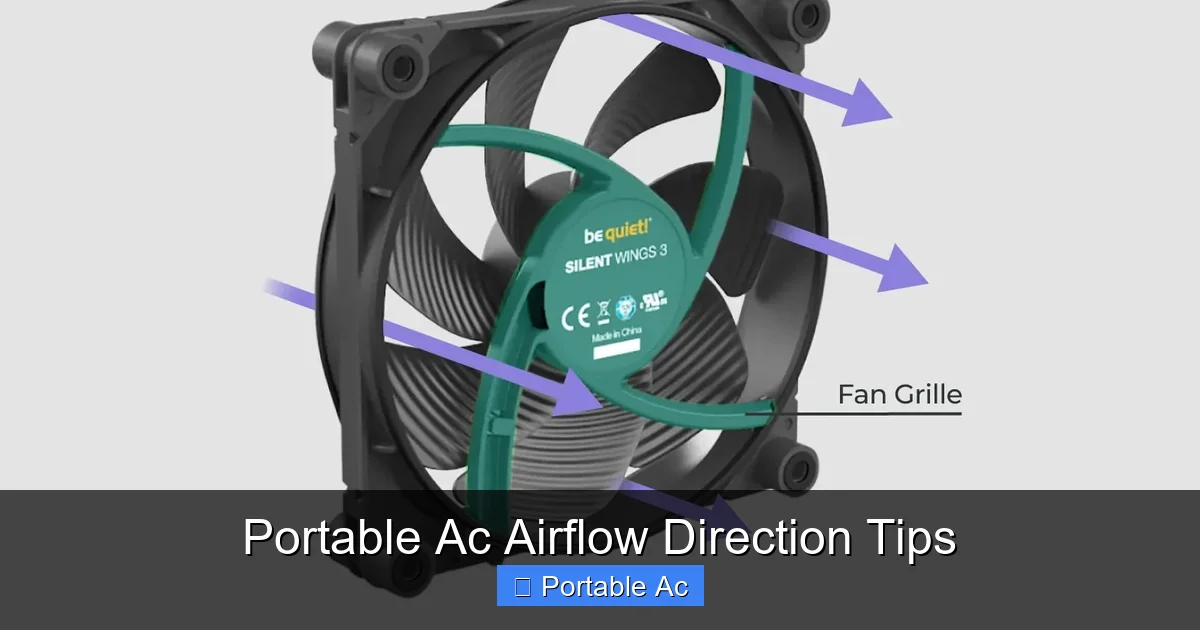 Portable Ac Airflow Direction Tips