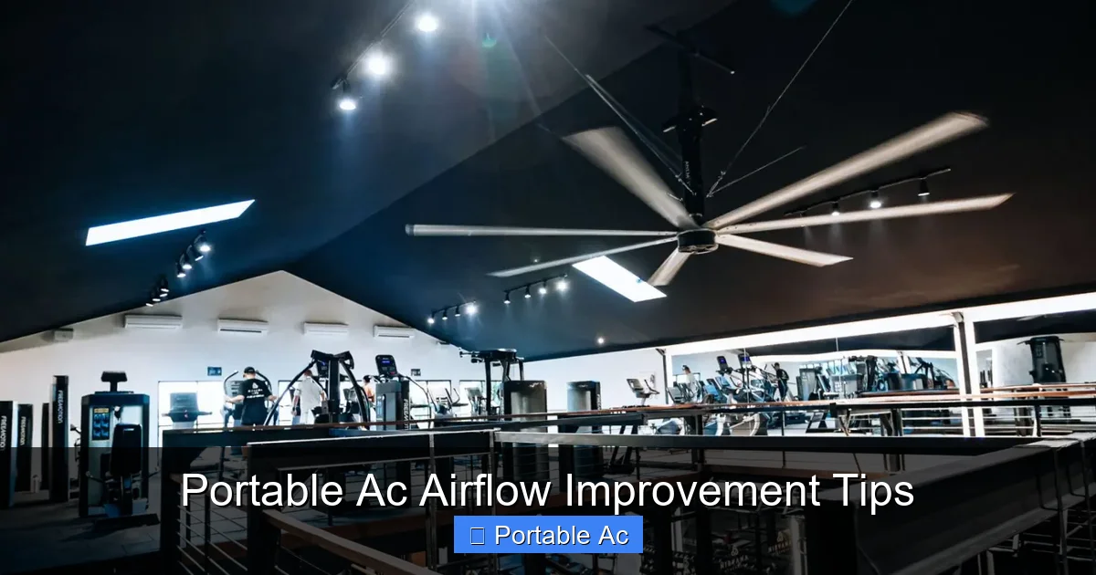 Portable Ac Airflow Improvement Tips