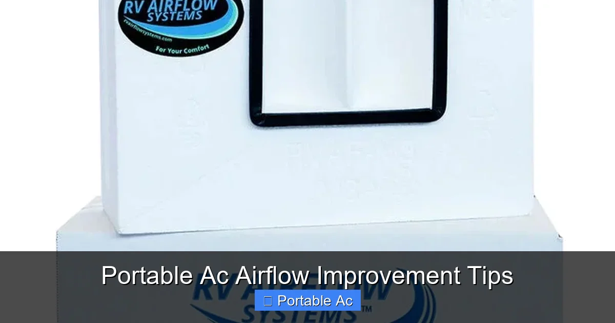 Portable Ac Airflow Improvement Tips