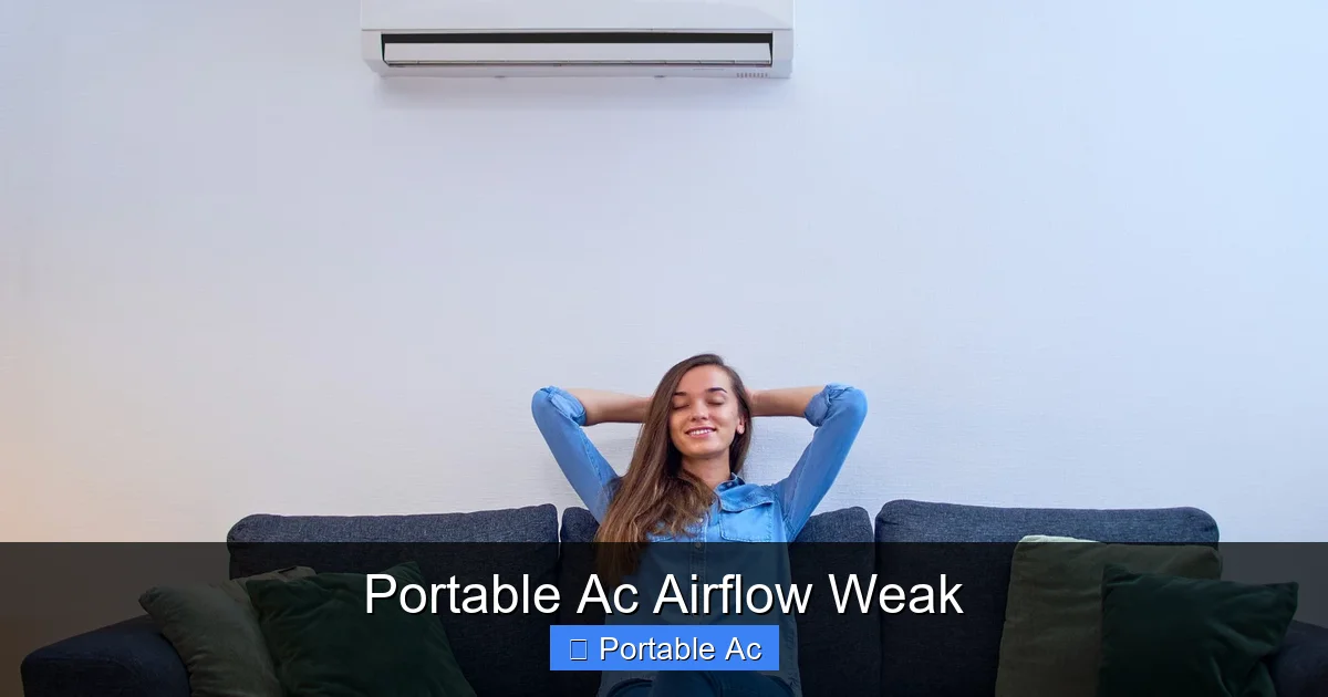 Portable Ac Airflow Weak